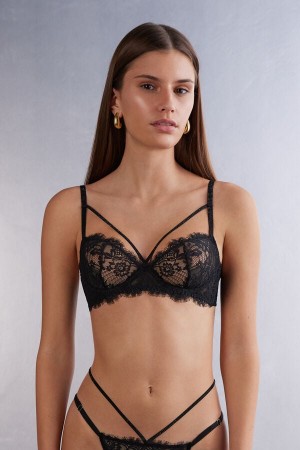 Intimissimi A Special Moment Balconette Bra Crne | SN-ITMSM56583