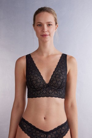 Intimissimi Asia Balconette Bra Crne | SN-ITMSM56550