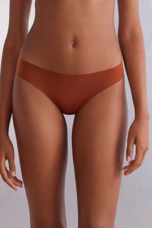 Intimissimi Brazilian Panties In Seamless Ultra Light Microfiber Narančaste | SN-ITMSM57481