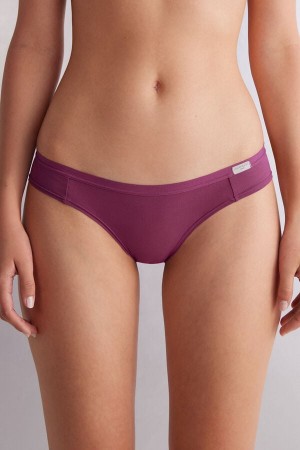 Intimissimi Cotton Panties Ljubičaste | SN-ITMSM57608