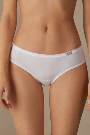 Intimissimi Cozy Panties In Cotton Bijele | SN-ITMSM57573