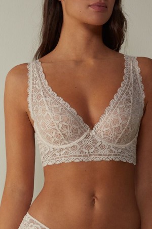 Intimissimi Eleonora Balconette Bra In Lace Bež | SN-ITMSM56454