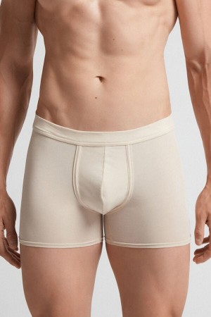 Intimissimi Fresh Supima® Cotton Boxers Bež | SN-ITMSM58470