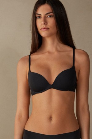 Intimissimi Gioia B Cup Microfiber Super Push-up Bra | SN-ITMSM57106