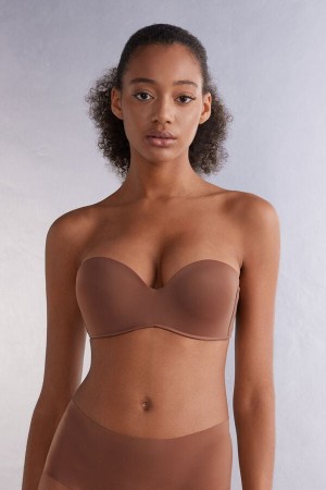 Intimissimi Gioia Bandeau Bra Bež | SN-ITMSM56921