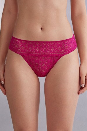 Intimissimi Lace Brazilian Roze | SN-ITMSM57489