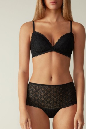 Intimissimi Lace Hipster Crne | SN-ITMSM57668