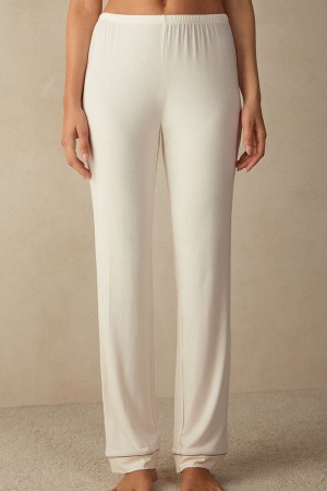 Intimissimi Long Micromodal Trousers Bež | SN-ITMSM58213