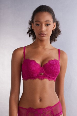 Intimissimi Sensual Flowers Sofia Balconette Bra Roze | SN-ITMSM56560