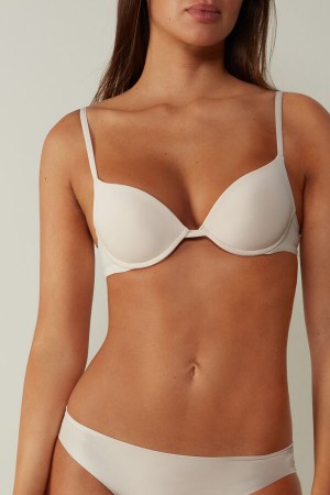 Intimissimi Simona Microfiber Super Push-up Bra Bež | SN-ITMSM56722