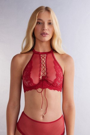 Intimissimi Sinful Fantasies Bra Top Crvene | SN-ITMSM56874