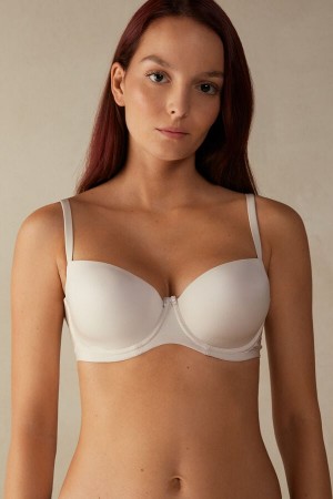 Intimissimi Sofia Balconette Bra In Ultralight Microfiber Bež | SN-ITMSM56474