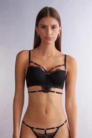 Intimissimi The Game Of Seduction Sofia Balconette Bustier Crne | SN-ITMSM57378