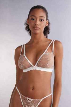 Intimissimi What A Beauty Triangle Bra Bež | SN-ITMSM56885