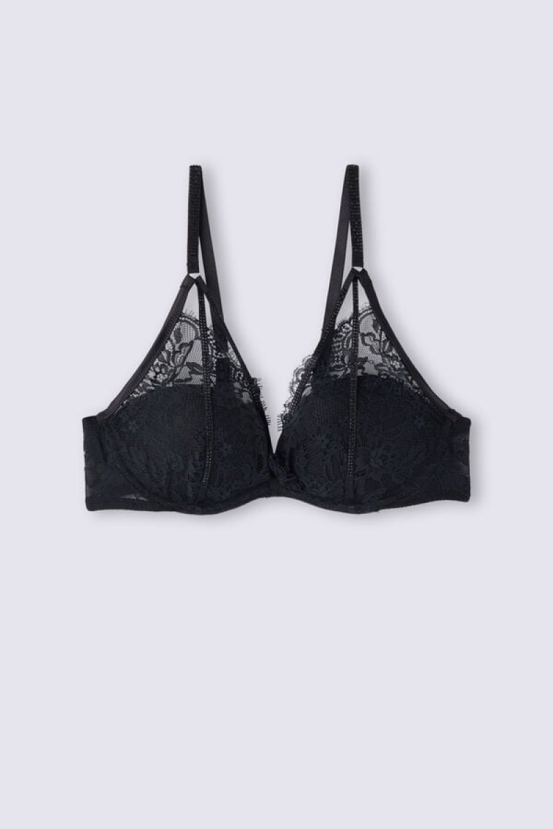 Intimissimi A Special Moment Giorgia Balconette Bra Crne | SN-ITMSM56586