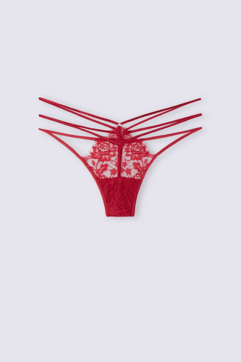 Intimissimi A Special Moment Thong Crvene | SN-ITMSM57768