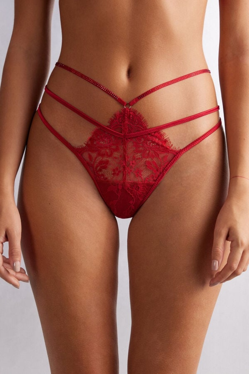 Intimissimi A Special Moment Thong Crvene | SN-ITMSM57768