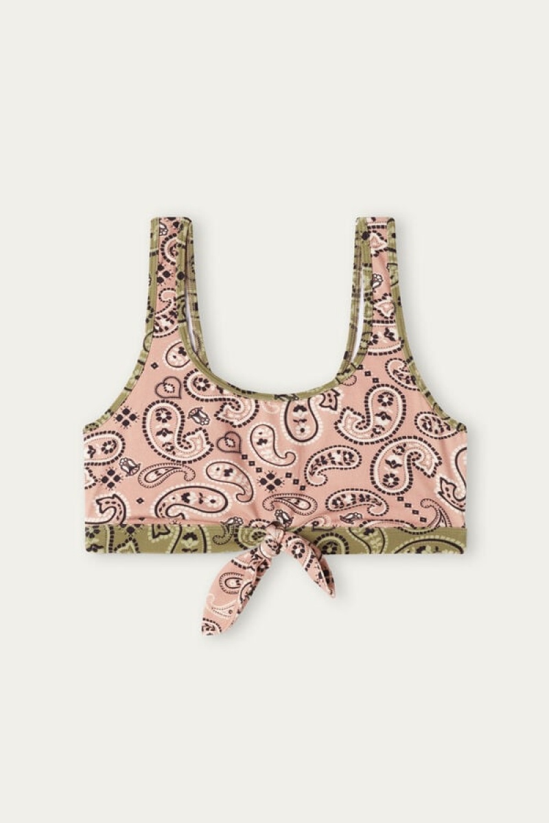 Intimissimi Bandana Mania Bra Top Smeđe | SN-ITMSM56741