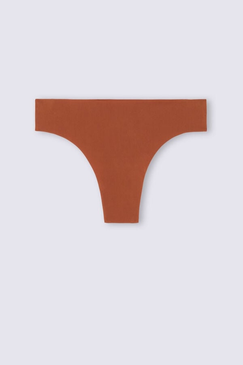 Intimissimi Brazilian Panties In Seamless Ultra Light Microfiber Narančaste | SN-ITMSM57481