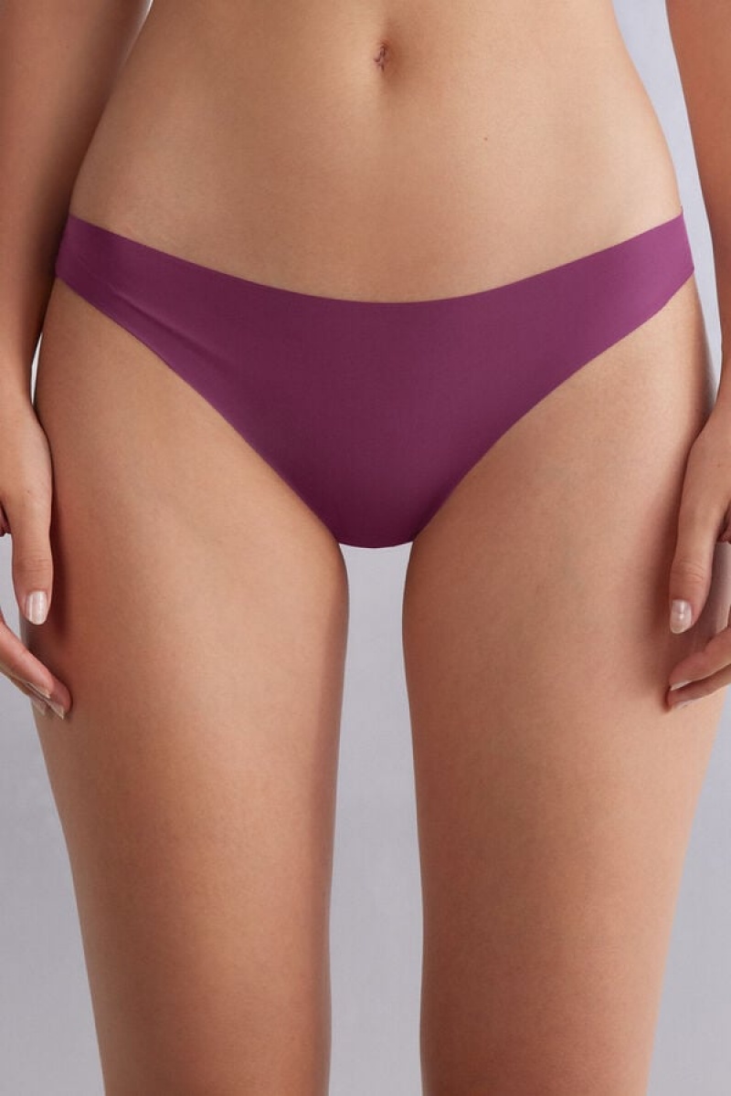 Intimissimi Brazilian Panties In Seamless Ultra Light Microfiber | SN-ITMSM57485