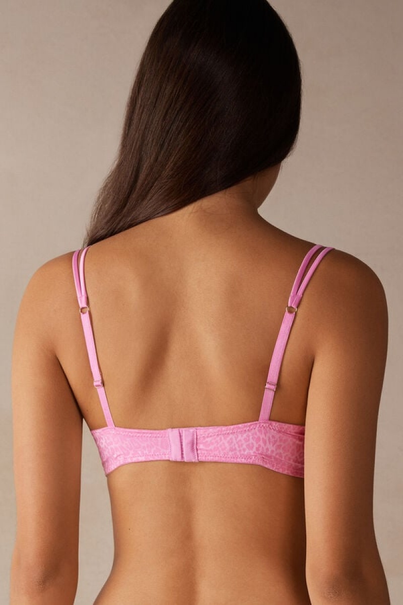 Intimissimi Cool Minimal Demi Bra Roze | SN-ITMSM56517