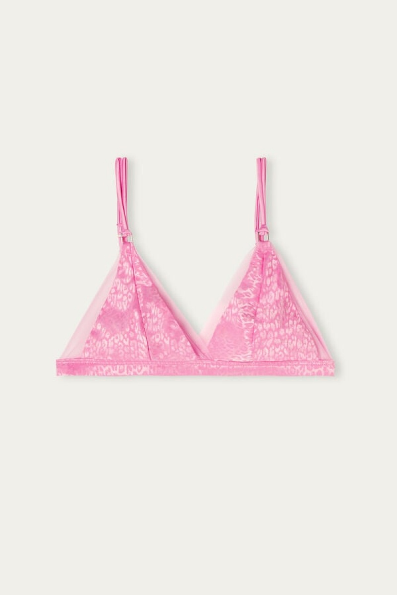 Intimissimi Cool Minimal Emma Triangle Bra Roze | SN-ITMSM56667