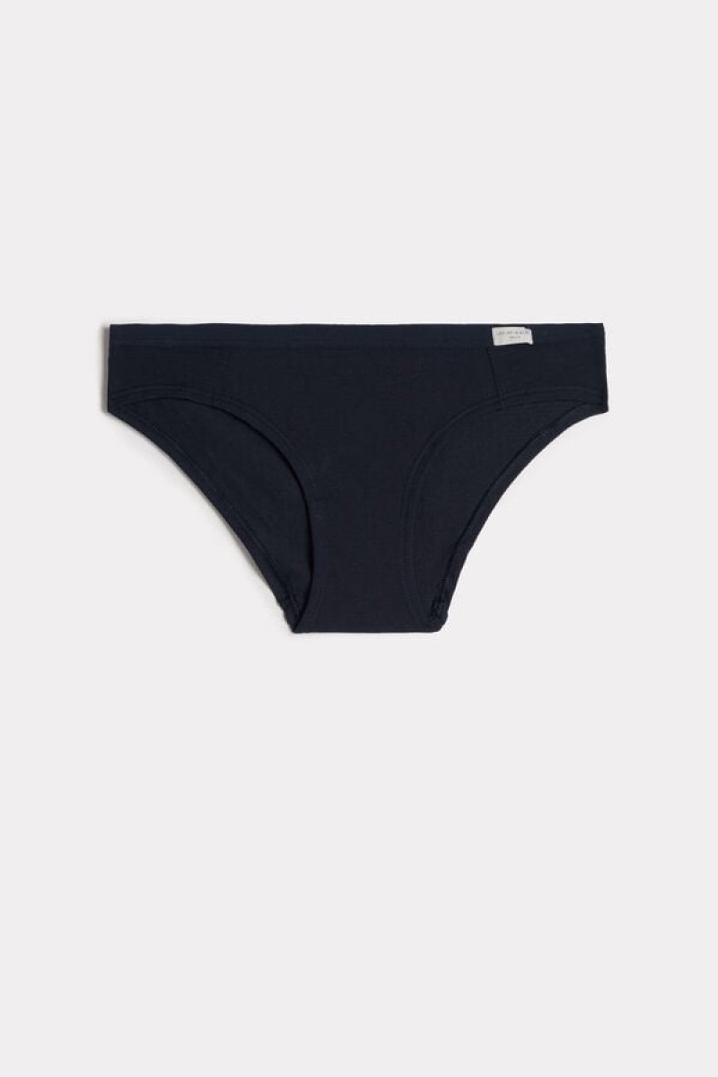 Intimissimi Cotton Panties Plave | SN-ITMSM57529