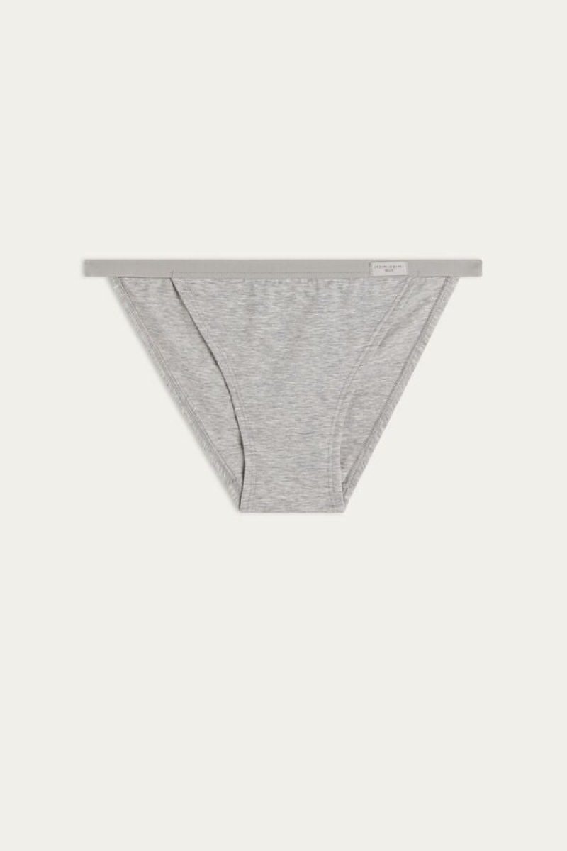 Intimissimi Cotton String Panties Sive | SN-ITMSM57552