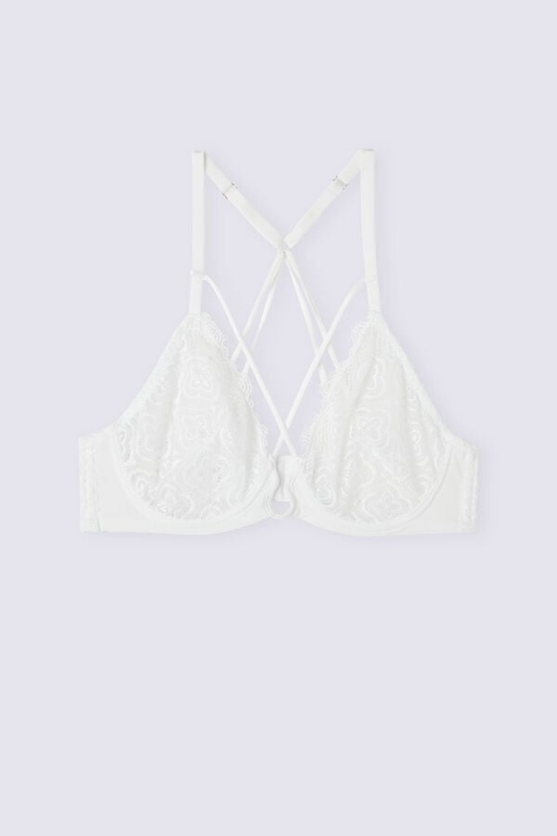 Intimissimi Delicious Balconette Bra Bijele | SN-ITMSM56541