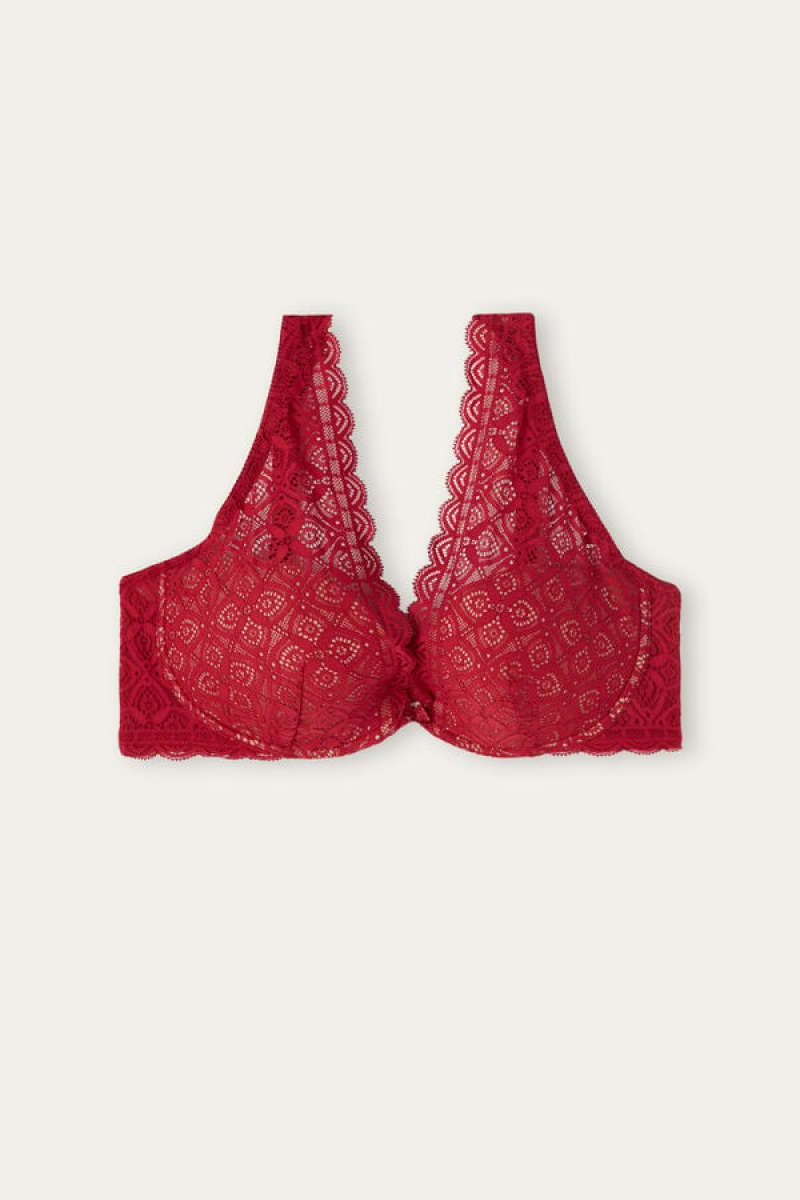 Intimissimi Elena Balconette Bra In Lace | SN-ITMSM56848