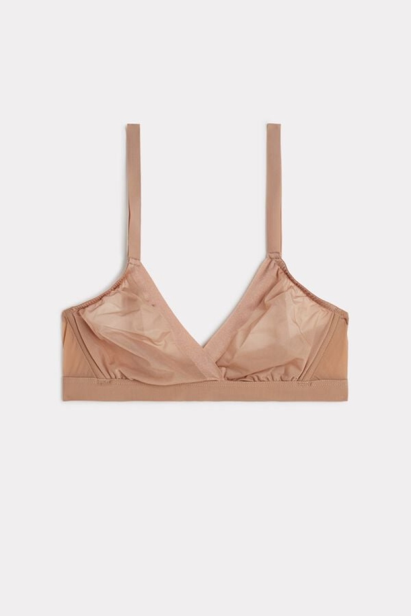 Intimissimi Emma Invisible Touch Triangle Bra Bež | SN-ITMSM56621