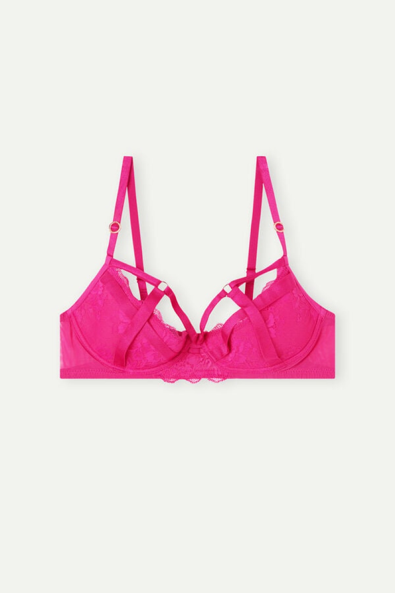 Intimissimi Fearless Femininity Demi-cup Bra Roze | SN-ITMSM57262