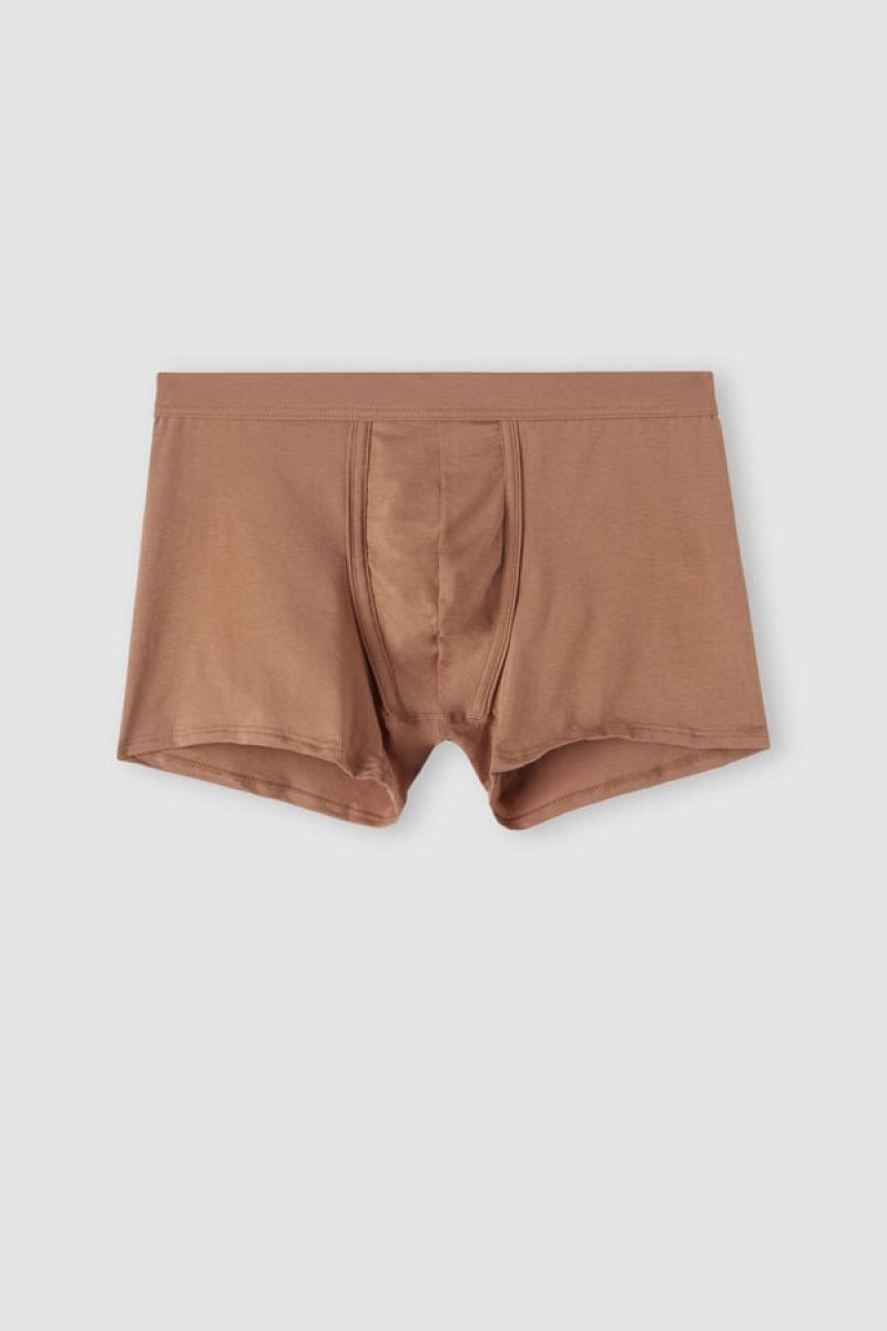 Intimissimi Fresh Supima® Cotton Boxers Bež | SN-ITMSM58471