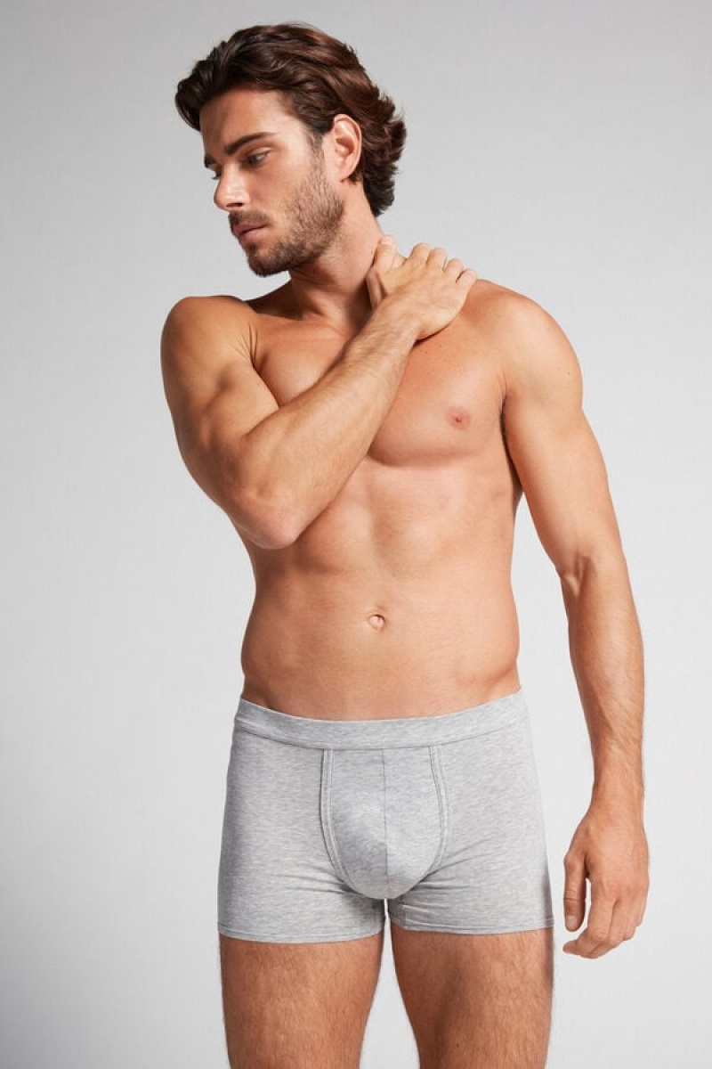 Intimissimi Fresh Supima® Cotton Boxers Sive | SN-ITMSM58501