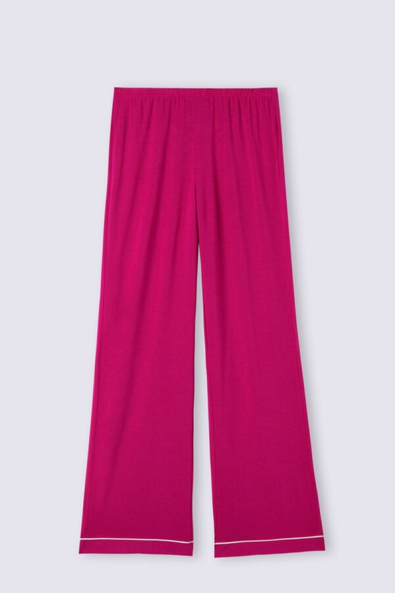 Intimissimi Full Length Modal Palazzo Pants Roze | SN-ITMSM58279