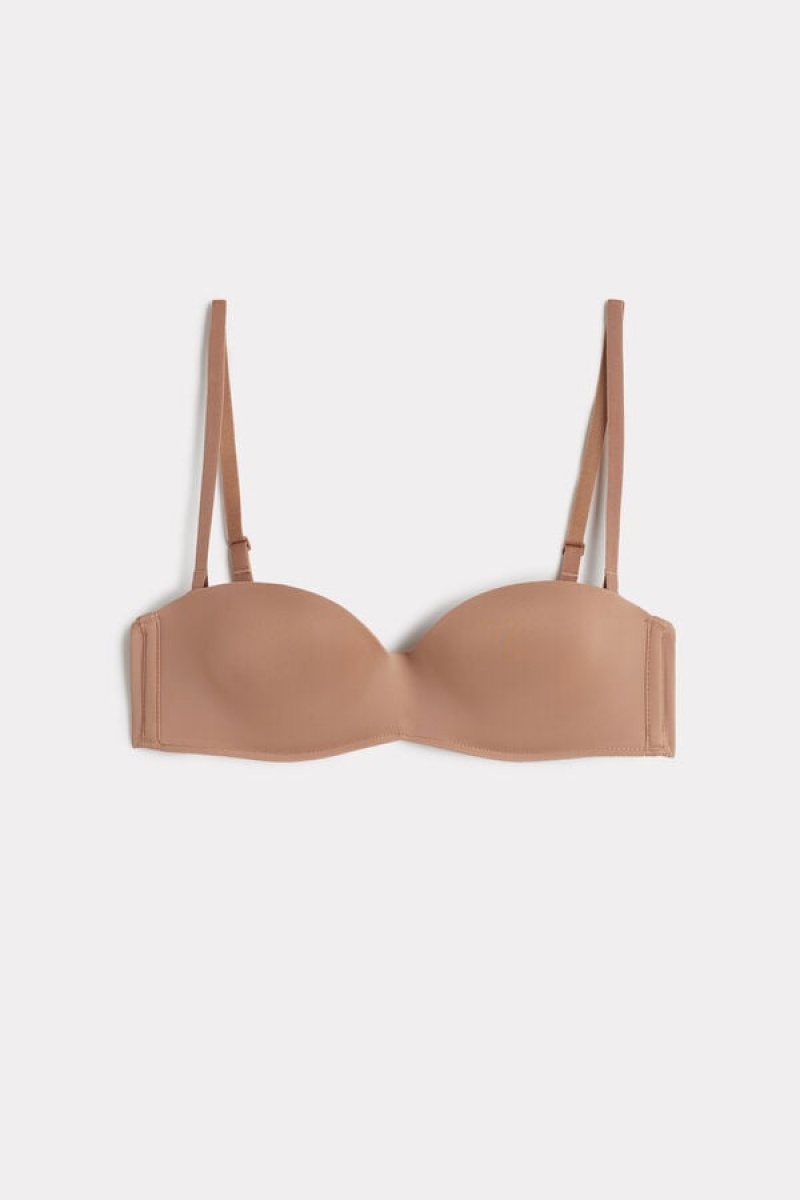 Intimissimi Gioia Bandeau Bra Bež | SN-ITMSM56918