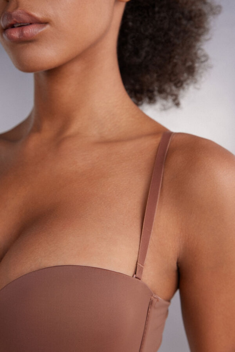 Intimissimi Gioia Bandeau Bra Bež | SN-ITMSM56921