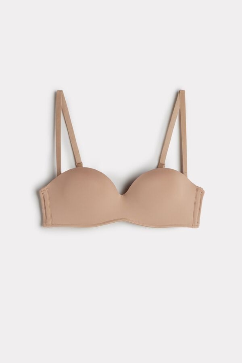 Intimissimi Gioia Bandeau Bra Bež | SN-ITMSM56952