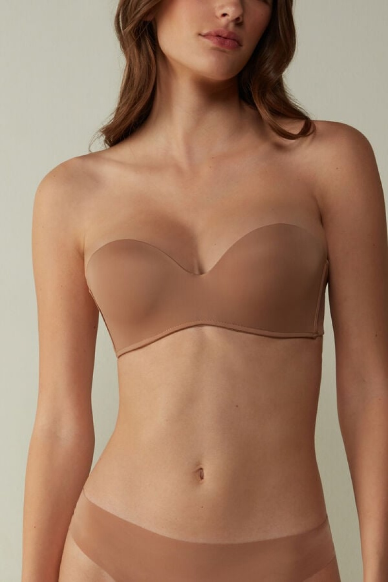 Intimissimi Gioia Bandeau Bra Bež | SN-ITMSM56978