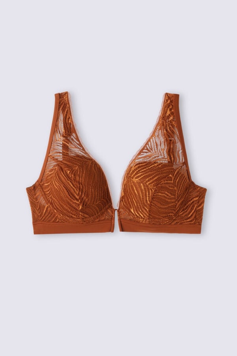 Intimissimi Go Animalier Elena Balconette Bra Narančaste | SN-ITMSM56545