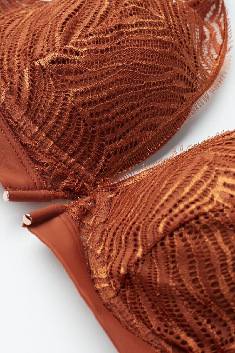 Intimissimi Go Animalier Elena Balconette Bra Narančaste | SN-ITMSM56545