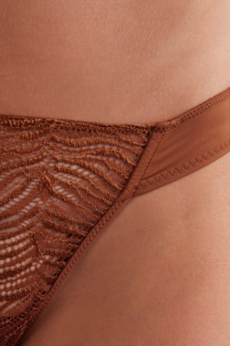 Intimissimi Go Animalier Thong Narančaste | SN-ITMSM57747