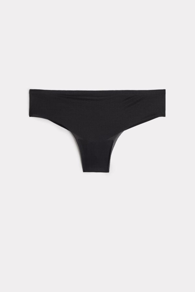 Intimissimi Invisible Touch Brazilian Panties Crne | SN-ITMSM57421