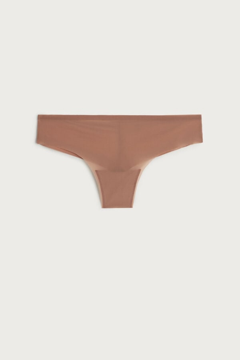 Intimissimi Invisible Touch Brazilian Panties Bež | SN-ITMSM57422