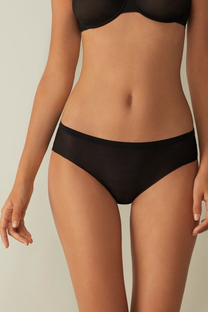 Intimissimi Invisible Touch Briefs Crne | SN-ITMSM57647