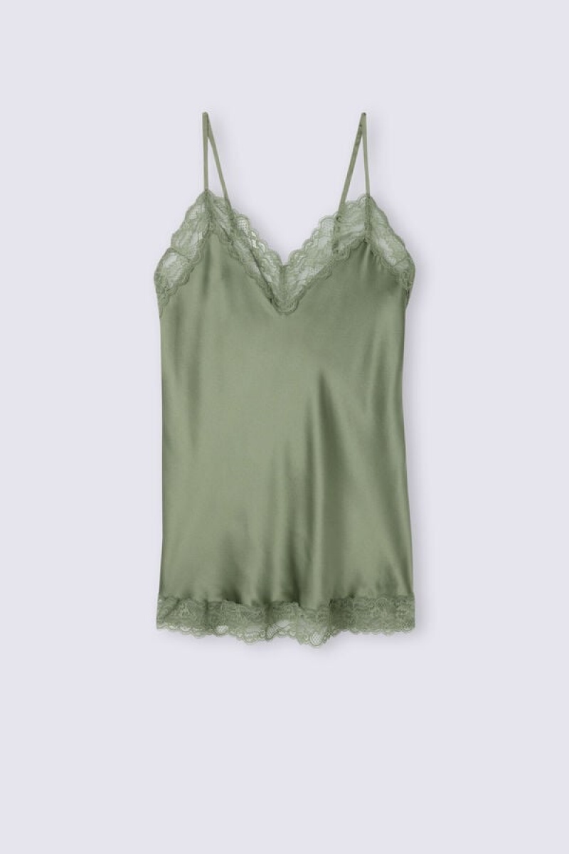 Intimissimi Lace And Silk Top | SN-ITMSM58004