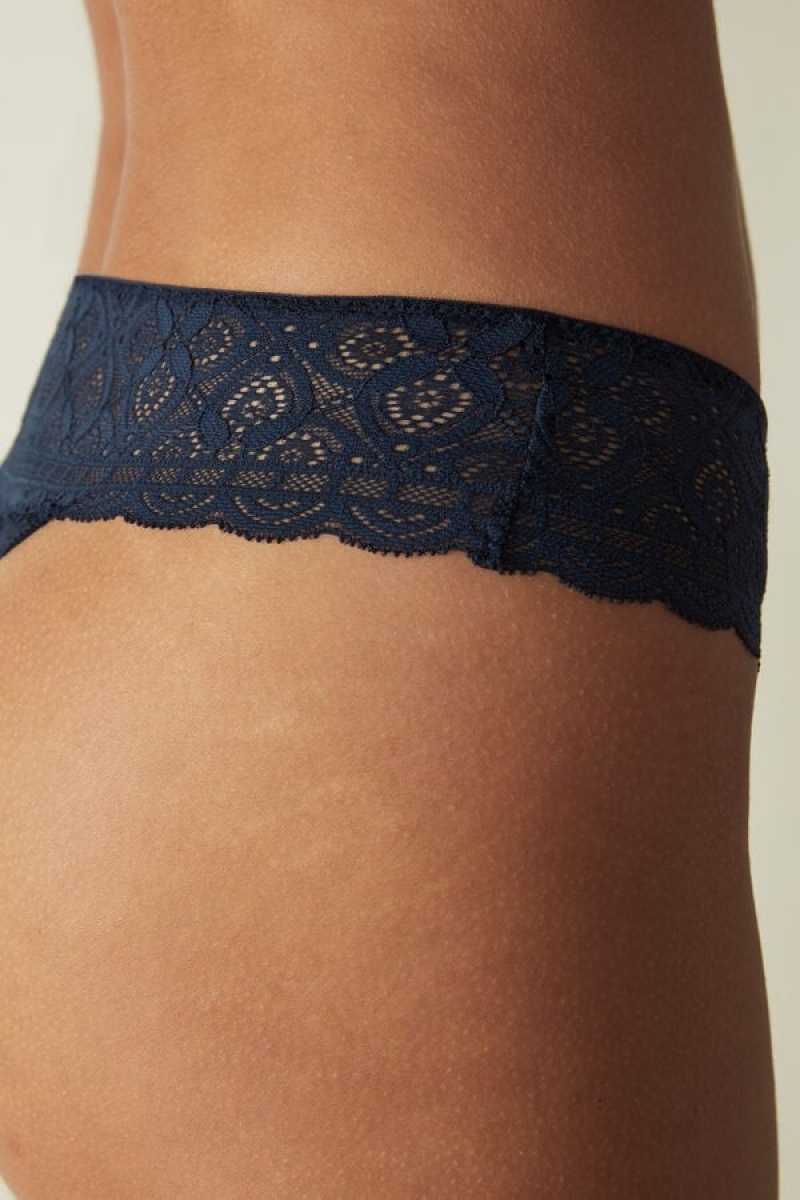 Intimissimi Lace Brazilian Plave | SN-ITMSM57444