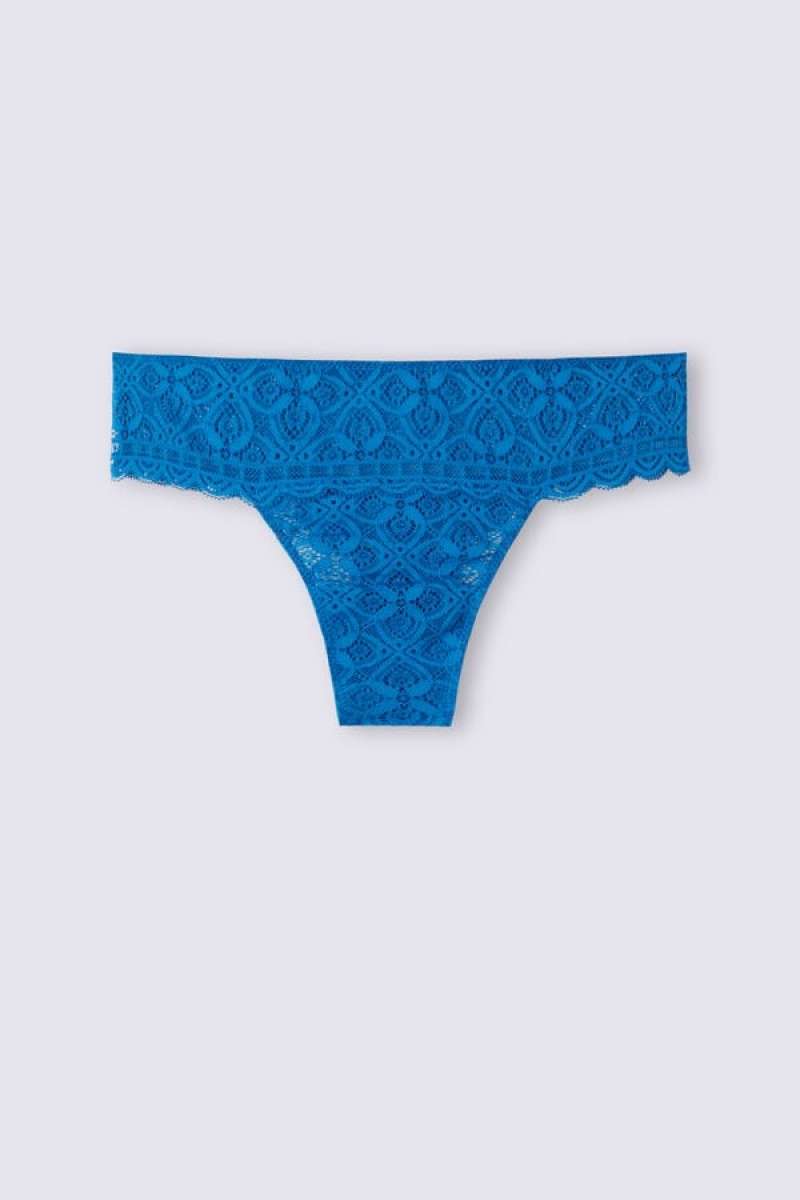 Intimissimi Lace Brazilian Plave | SN-ITMSM57478