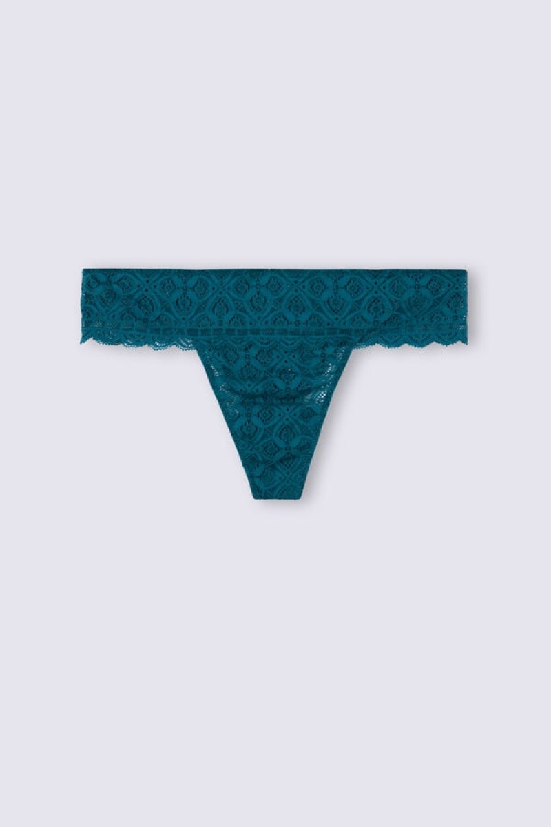 Intimissimi Lace Brazilian Plave | SN-ITMSM57486