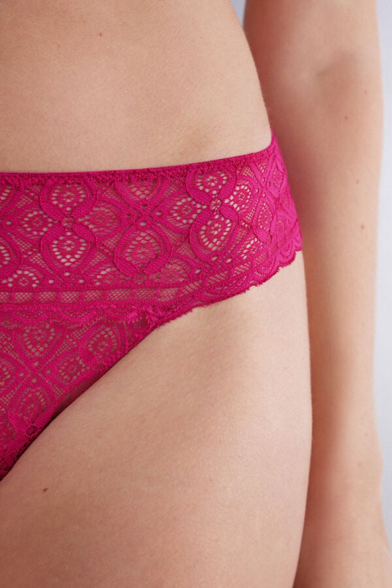 Intimissimi Lace Brazilian Roze | SN-ITMSM57489